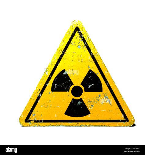 radioactive warning sign Stock Photo - Alamy