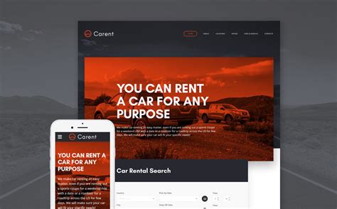 Car Rental Site Template