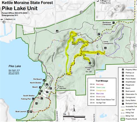 Wisconsin’s Kettle Moraine State Forest – Pike Lake – Northern Unit – Springtime Windy Hiking ...