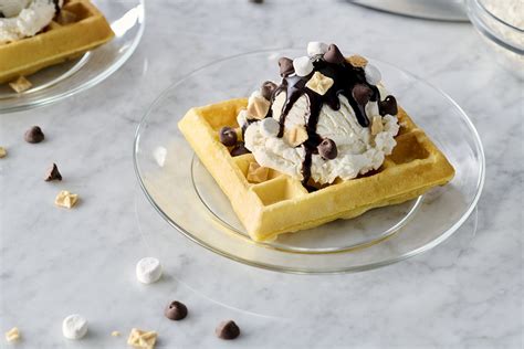 Waffle Ice Cream Sundaes | Very Best Baking