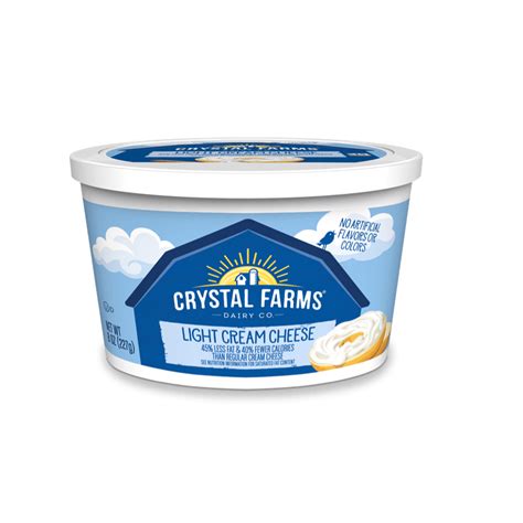 Crystal Farms Light Cream Cheese - J's Supermarket