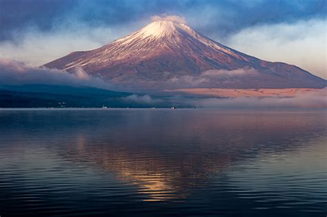 Download Reflection Volcano Japan Nature Mount Fuji HD Wallpaper