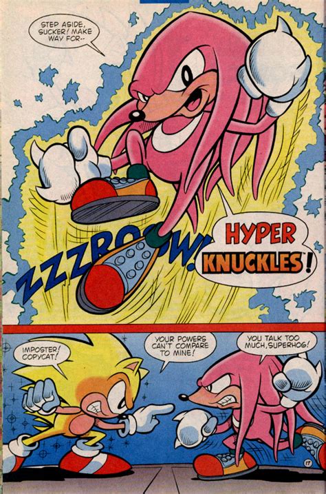 Super Sonic vs. Hyper Knuckles Full | Read All Comics Online