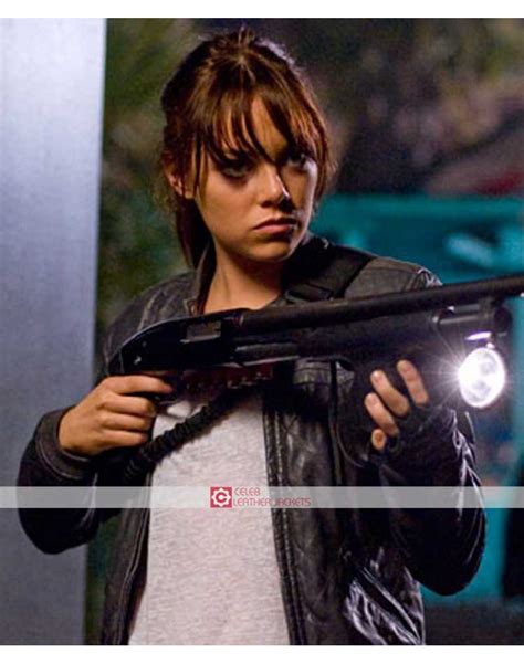 Zombieland Emma Stone Wichita Jacket