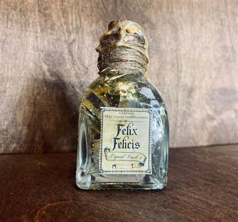 Felix Felicis Liquid Luck Potion Harry Potter Potion | Etsy