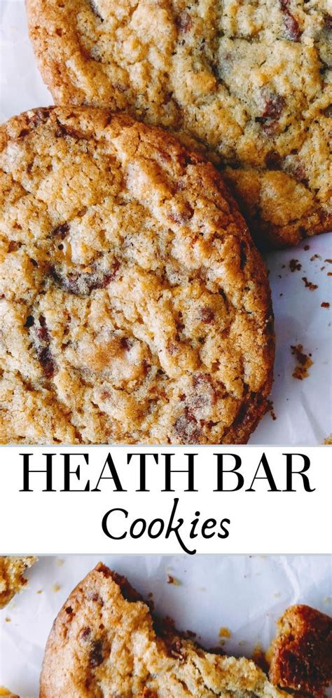 Heath Bar Cookies | Recipe | Heath bar cookies, Easy cookie recipes ...