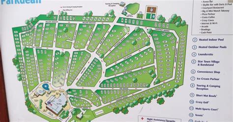 Map of @Parkdean Page Sandford Holiday Park #britishholiday #homeoraway | British Holiday ...