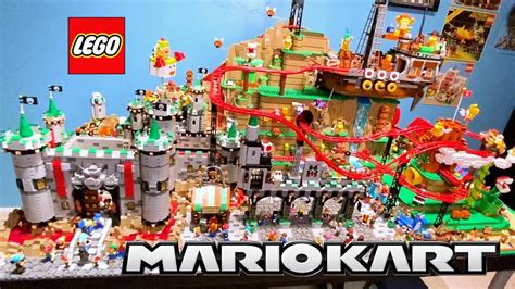 Huge LEGO Mario Kart Roller Coaster with Custom Characters | Brick ...