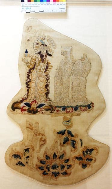 The Maiden of Light (Manichaean Silk Art) : r/manichaeism