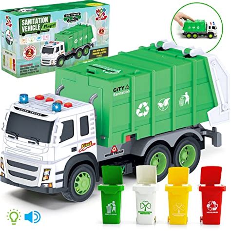 The Top Garbage Truck Waste Management Toy for Teaching Kids About ...