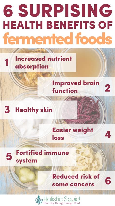 6 Surprising Health Benefits of Fermented Foods - http://holisticsquid.com/6-surprising-health ...