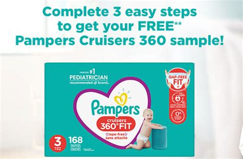 Free Pampers Cruisers 360° Sample Kit — Deals from SaveaLoonie!