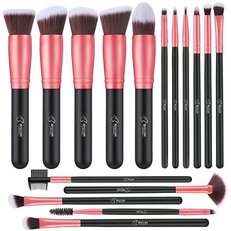 Amazon.com: Makeup Brushes Makeup Brush Set - 16 Pcs BESTOPE PRO ...