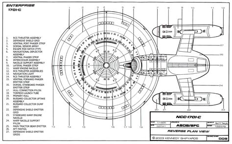 Star Trek Blueprints: Starfleet Vessel: Ambassador Class Starship U.S.S ...