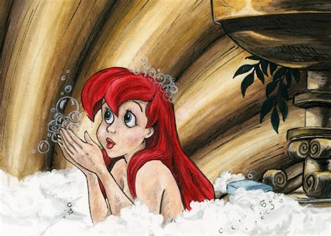 Little Mermaid Bathtub Scene | Etsy