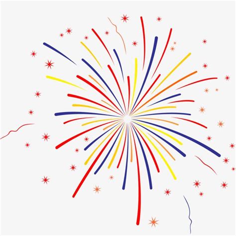 Decorative Fireworks Vector Material | Fireworks art, Fireworks design ...