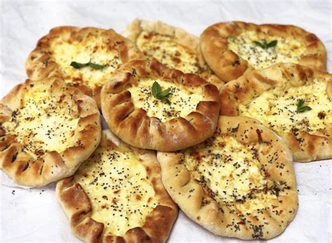 Cheese flatbread (manaeesh) | LEBANESE RECIPES