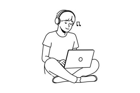 Man Wearing Headphones Vector Art, Icons, and Graphics for Free Download