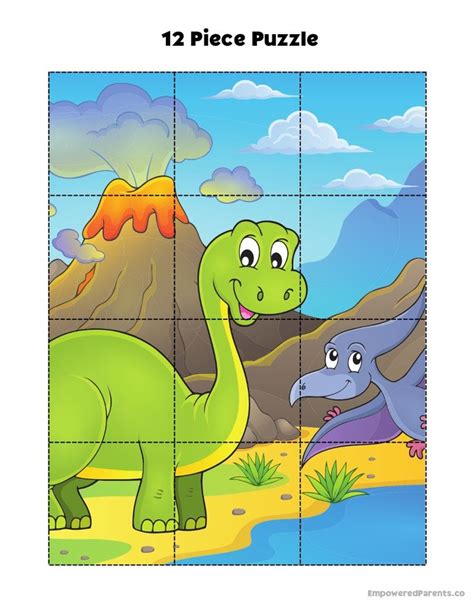 28 Free Printable Puzzles for Toddlers and Preschoolers