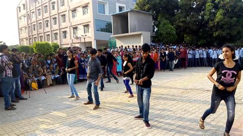 CSE 3rd year's farewell Flashmob for final years..| BVC College Of ...