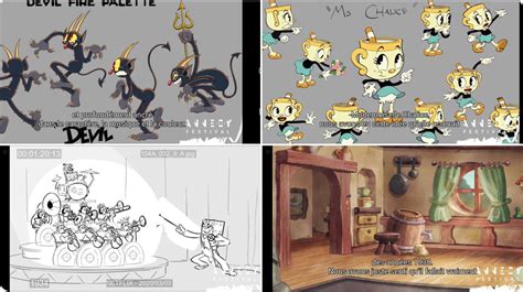 BEHIND THE SCENES SCREENSHOTS OF THE CUPHEAD SHOW! : r/Cuphead