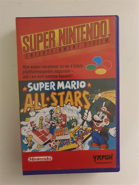 Super Mario All Stars - SNES (415207630) ᐈ Köp på Tradera