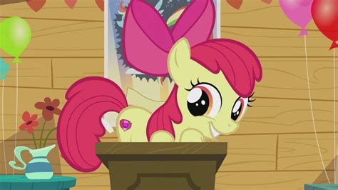 Image - Apple Bloom showing off her cutie mark S5E18.png | My Little Pony Friendship is Magic ...