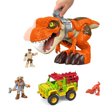 Imaginext Jurassic World Camp Cretaceous Mega Mouth Thrashing Indominus ...