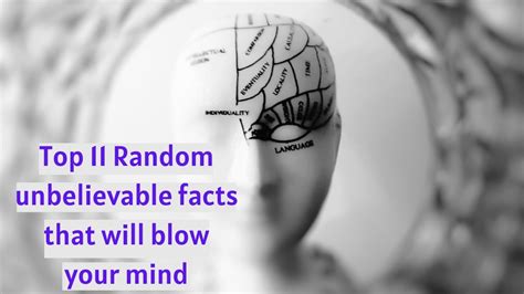 Top 11 random unbelievable facts that will blow your mind | facts to know | weird fact| random ...