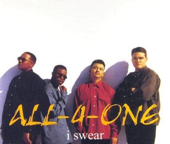 I Swear Lyrics and Video Performance by All 4 One