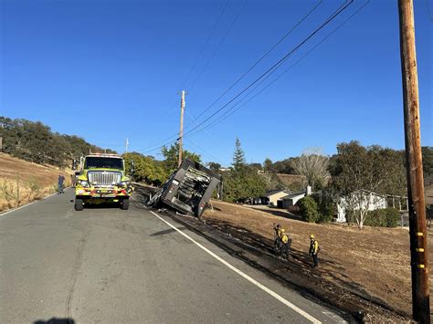 Update: Vehicle Fire Into Vegetation In Rancho Calaveras - myMotherLode.com