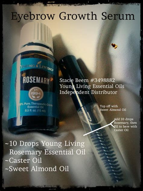 You Know I Love to Share: Eyebrow Serum DIY Rosemary Essential Oil with ...