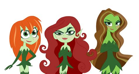 (Rare Art)Poison Ivy SuperVillain girls. | Poison ivy, Cartoon network ...