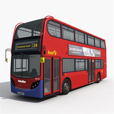 London Bus 3D model | CGTrader