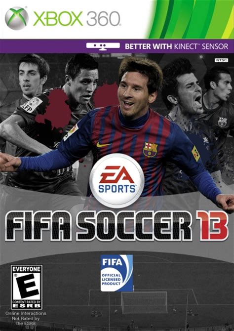 FIFA Soccer 13 Xbox 360 Box Art Cover by J0rd4n