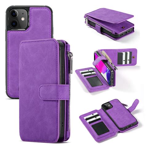 iPhone 12 Mini Case - Casebus - Classic Detachable Magnetic Wallet ...