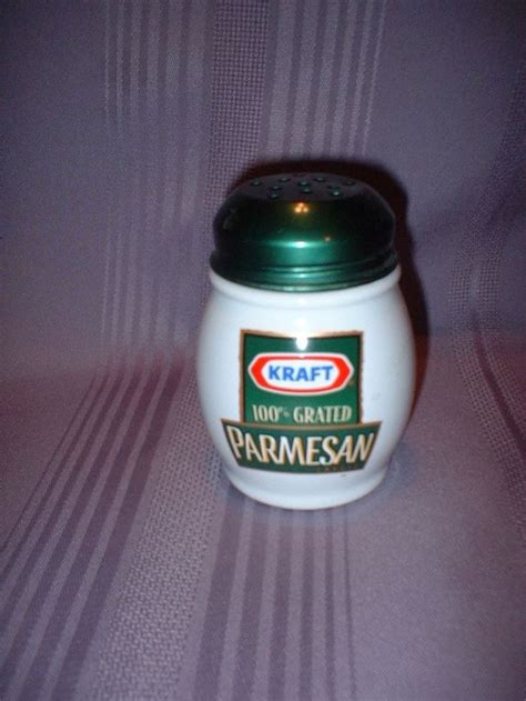 KRAFT PARMESAN CHEESE CERAMIC SHAKER ~ GREEN TOP ~ VGC #Kraft | Ceramic shakers, Kraft parmesan ...