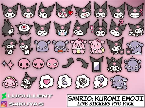 Kuromi Emoji Line Emoji Line Store Casais Animes Dorm - vrogue.co