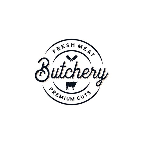 Butcher shop logo vector illustration 11154986 Vector Art at Vecteezy