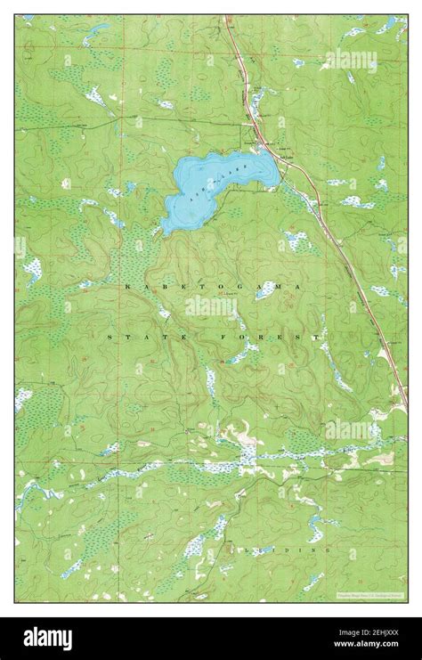 Ash Lake, Minnesota, map 1968, 1:24000, United States of America by Timeless Maps, data U.S ...