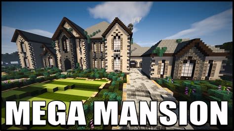 How To Make A Mega Mansion In Minecraft - Image to u