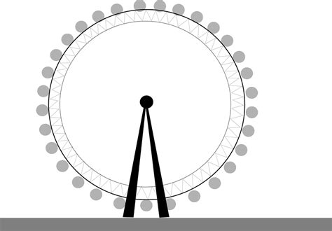 Kostenlose Vektorgrafik: Riesenrad, Kirmes, London Eye - Kostenloses Bild auf Pixabay - 304658