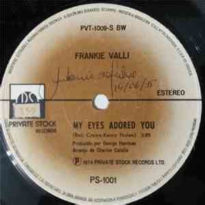 Frankie Valli - My Eyes Adored You FLAC download