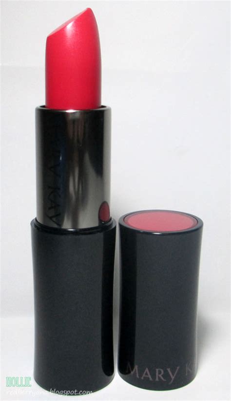 Random Beauty by Hollie: Mary Kay Creme Lipstick in Pink Melon Swatch