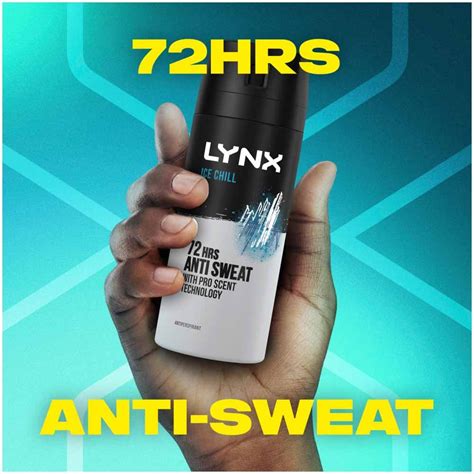 Lynx Ice Chill Antiperspirant Deodorant Spray 150ml | Wilko