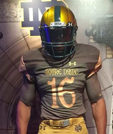 2016 Notre Dame Shamrock Series Uniforms: God, Country, Green Stuff