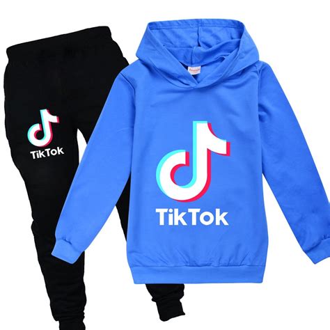 Buy Dropship Products Of Pop App Kid Tik Tok Clothes Set Hoodie ...