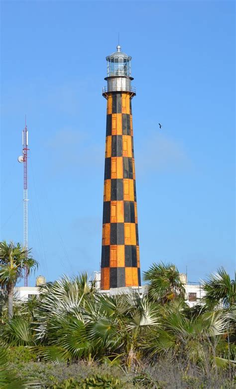 Diego Velazquez Lighthouse. On The Island Of Cayo Paredon Grance, Cuba ...