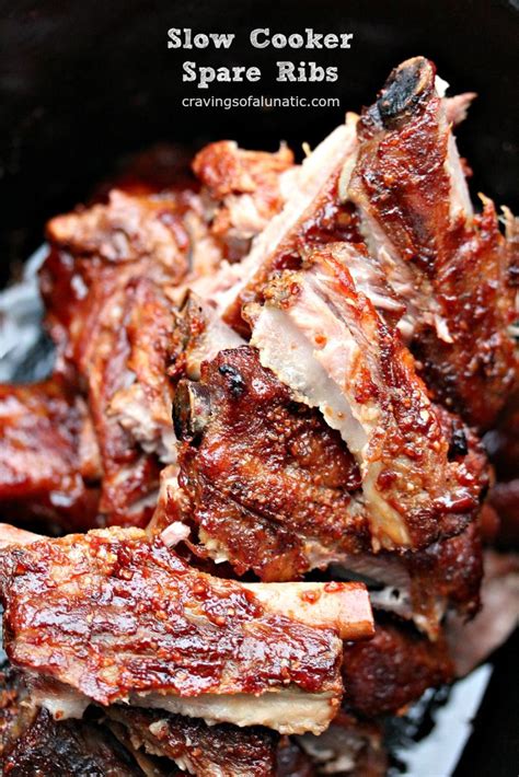 The Best Pork Spare Ribs Slow Cooker Recipe - Best Recipes Ideas and ...