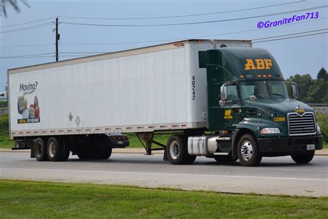 ABF Freight Mack Pinnacle with a Long Box | Trucks, Buses, & Trains by granitefan713 | Flickr